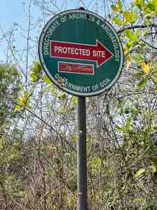 Protected Site sign in Usagalimal, India